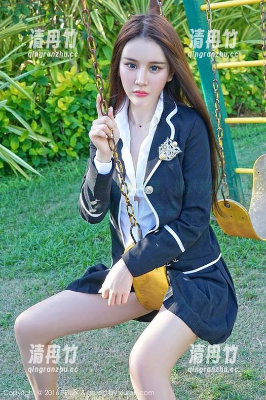 Feilin嗲囡囡-姝姝妹妹 Feilin嗲囡囡 - 繁花似锦,姝姝妹妹与她的甜心写真合集