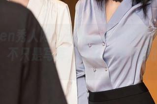 Xiuren秀人网 - 子纯儿Annie与她的白衬衫:不只是写真,也是一种脱线的艺术。