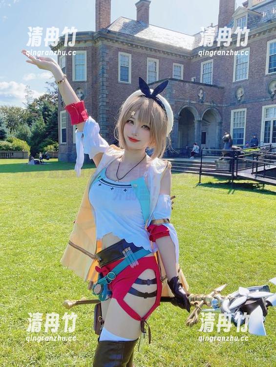 深蓝魅魔狐洛洛子美图，完全是我想象以外的蓝！